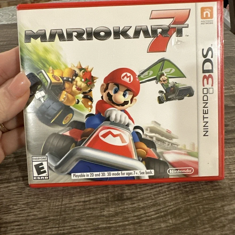 Mario Kart 7 Nintendo 3DS Game In Original Case Tested Works